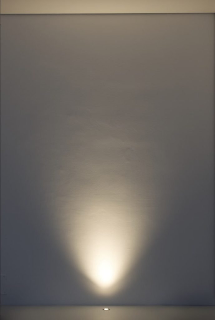 faro da pavimento e parete Zero