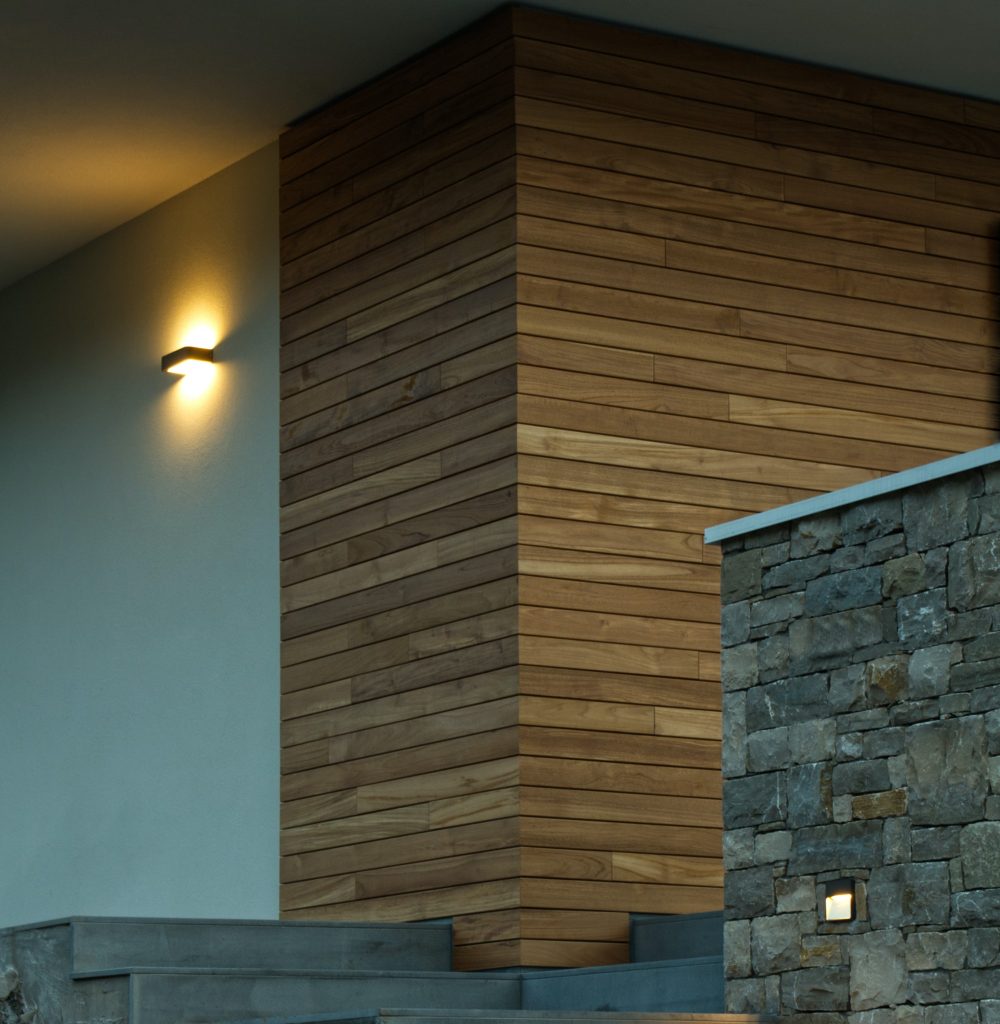 Modulo A: Lampada da parete di design in alluminio