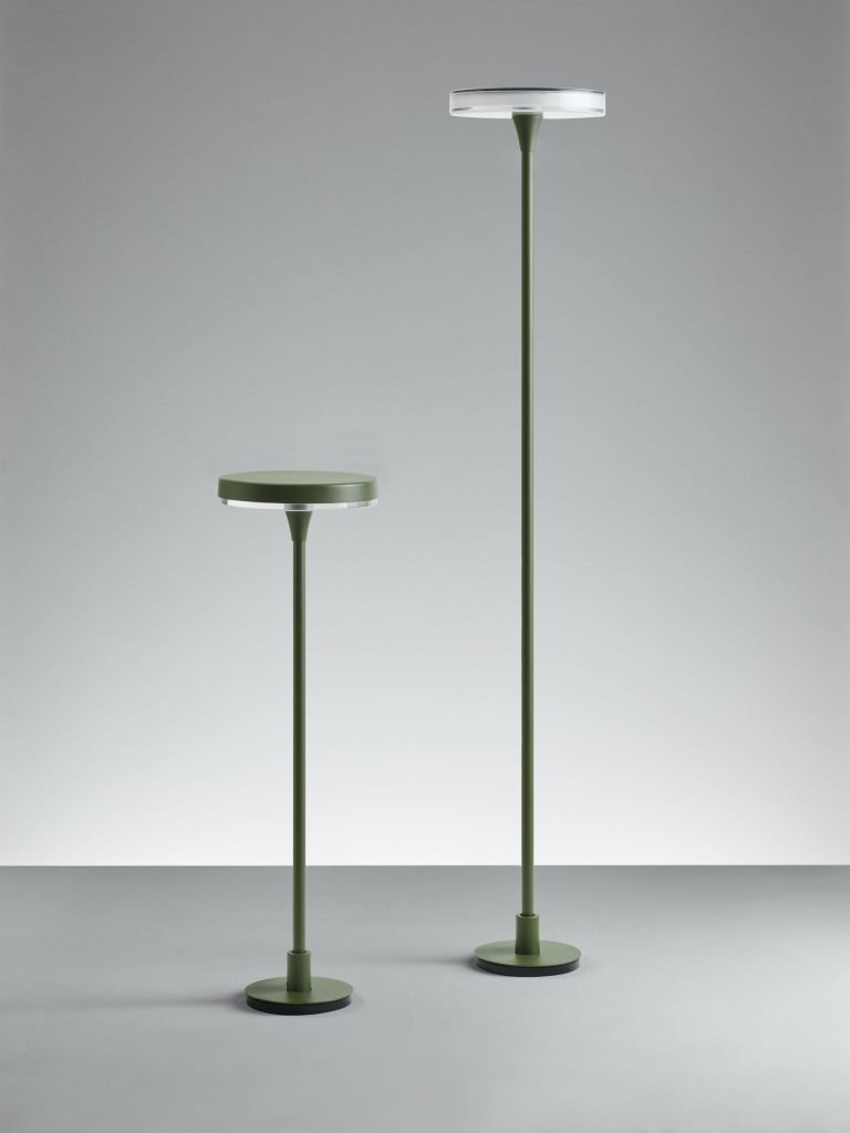 diomede light lampada finitura olive green